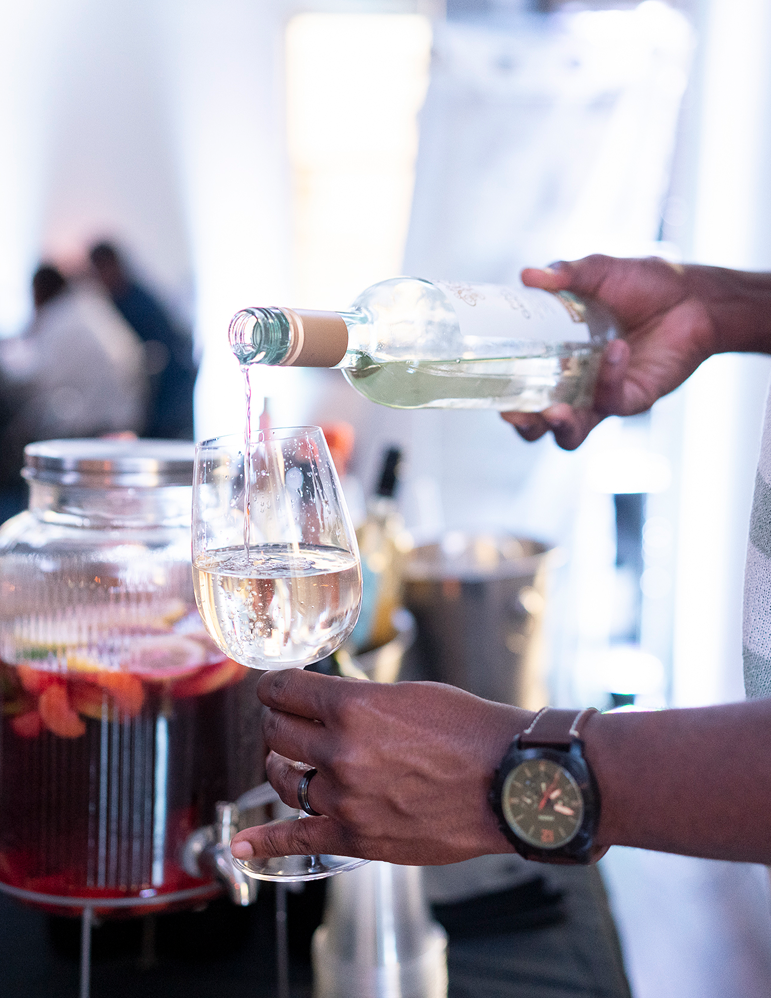 Wine pouring experience