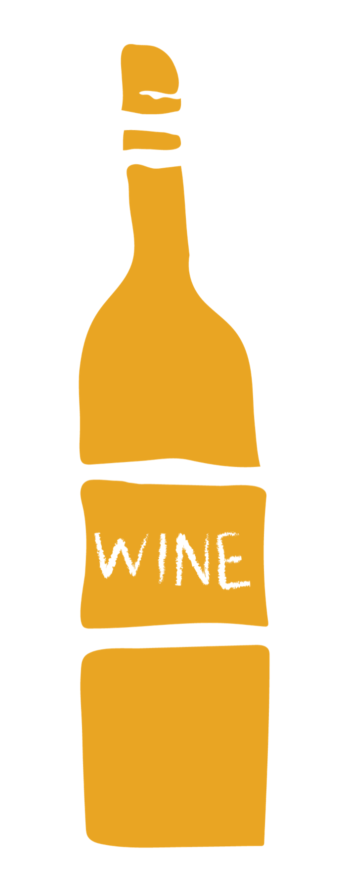 Wine bottle illustration